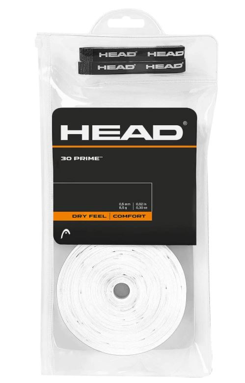 Overgrips Head Prime 30u Blanco