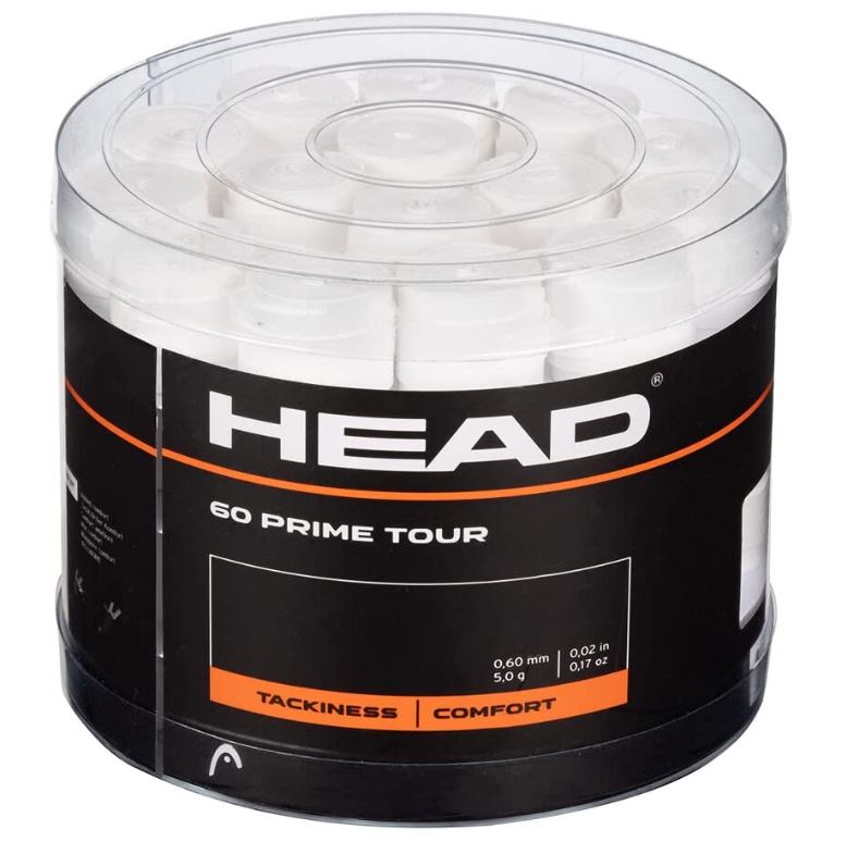 Overgrips Head Prime Tour Tarro 60 Blanco