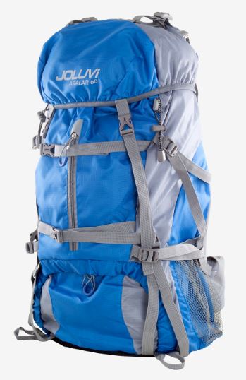 Mochila Montaña Joluvi Aralar 60L Azul