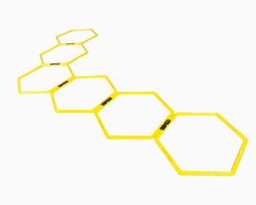 Hexágonos de agilidad olive