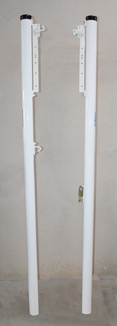Juego Postes Voleibol Fijos Aluminio Ø 90 mm