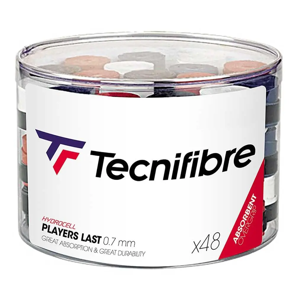 Overgrips Tecnifibre PLAYERS LAST PVC 48u