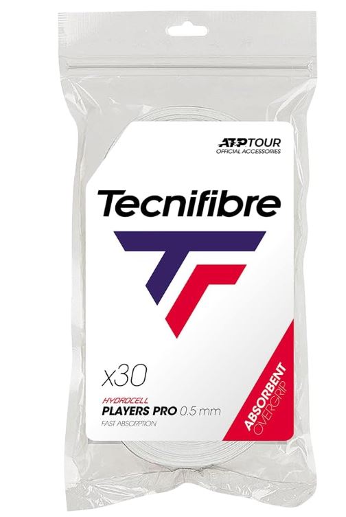 Overgrips Tecnifibre Pro Players ATP Tour 30u Blanco