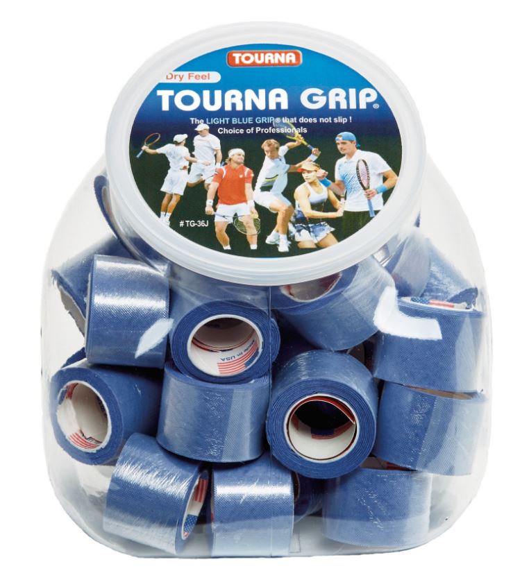 Overgrips Tourna GRIP XL Tarro 36u Azul