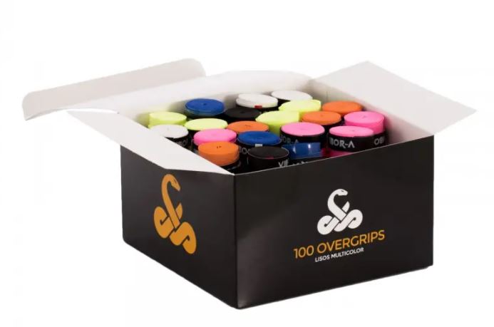 Overgrips Pádel Vibor-A Liso pack 100u Surtidos