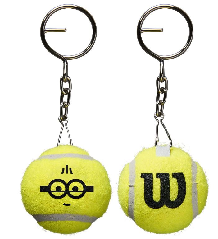 LLavero Wilson Pelota Tenis Minions Amarillo