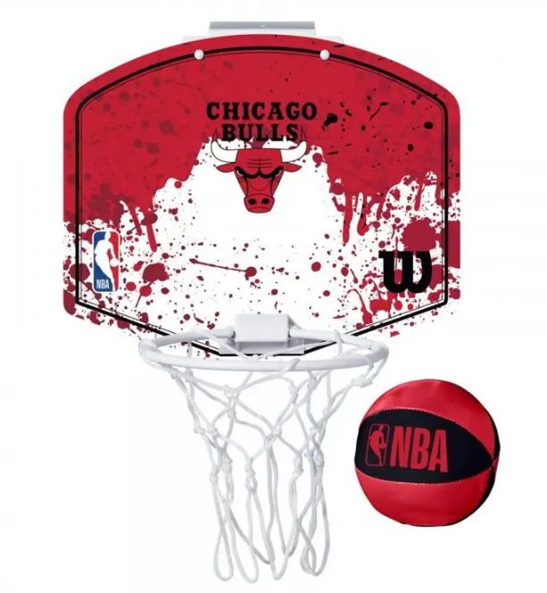 Mini Tablero Baloncesto Wilson NBA Chicago Bulls