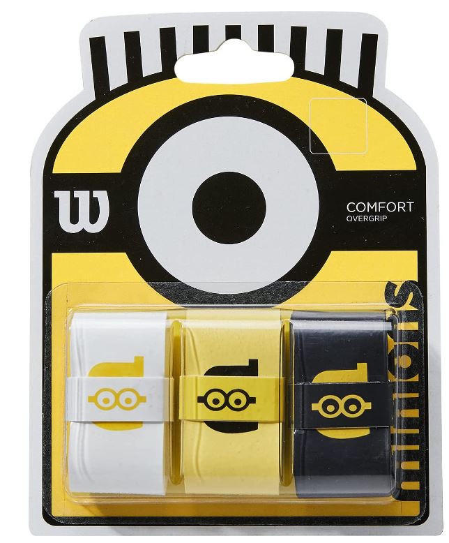 Overgrips Tenis Pádel Wilson Minions Comfort 3u