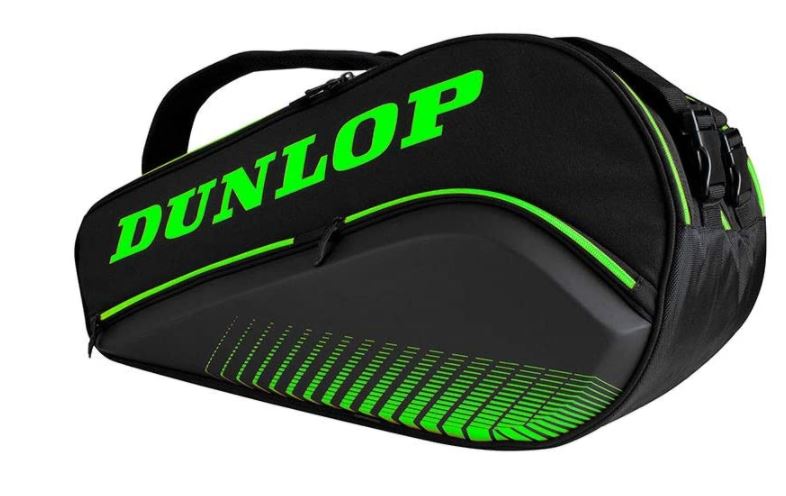 Paletero Pádel Dunlop Elite Negro Verde