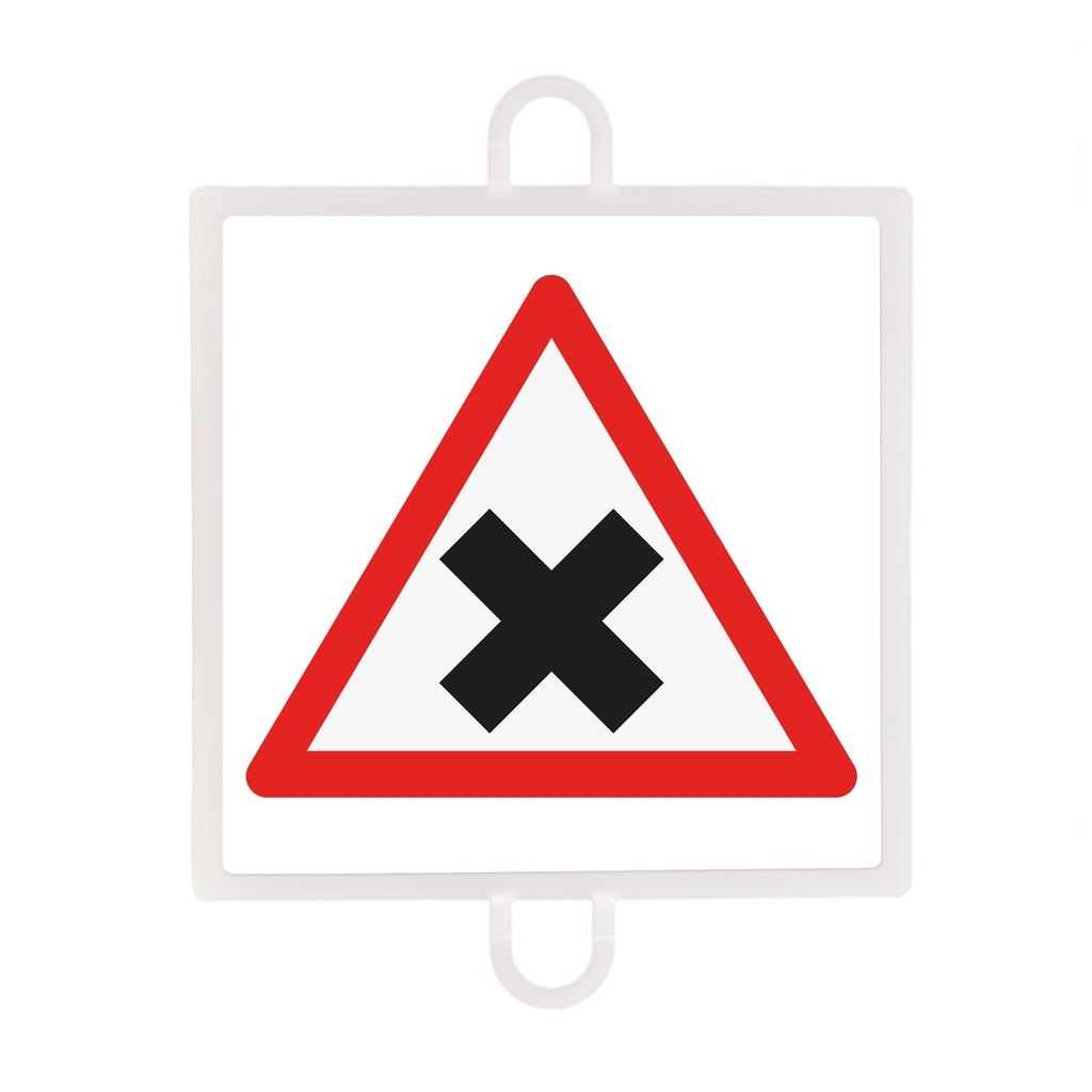 Panel De Señalizacion Trafico De Peligro Nº 3 (Intersección)