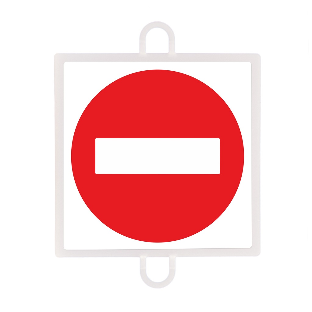 Panel De Señalizacion Trafico De Prohibicion Nº 1 (Direccion Contraria)