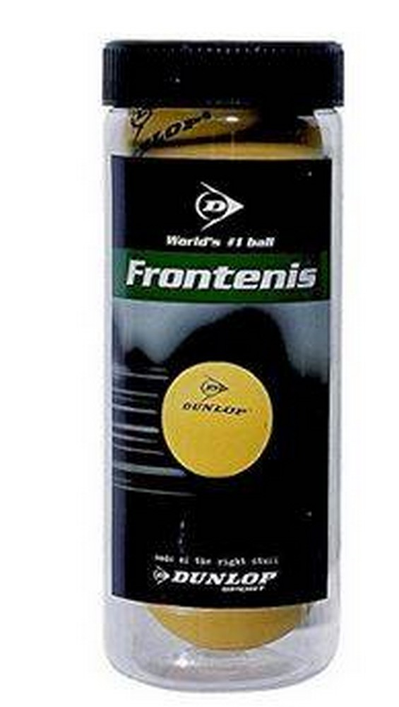 Pelotas de Frontenis Dunlop 1 Bote de 3 bolas