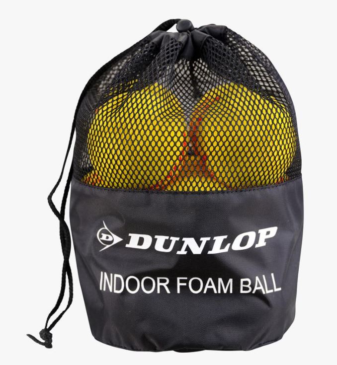 Pelotas Dunlop Indoor Foam pack 12