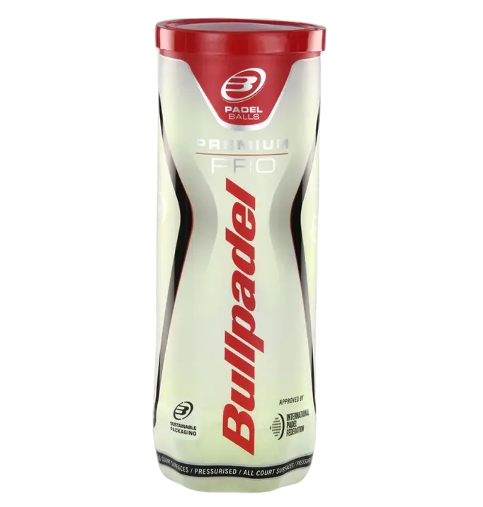 Pelotas Pádel Bullpadel Premium Pro 1 Bote de 3 pelotas