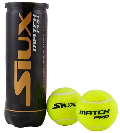 Pelotas Pádel Siux MATCH PRO 1x3