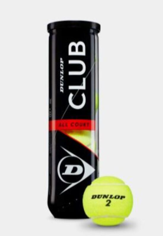 Pelotas Tenis Dunlop CLUB All Court 1x4