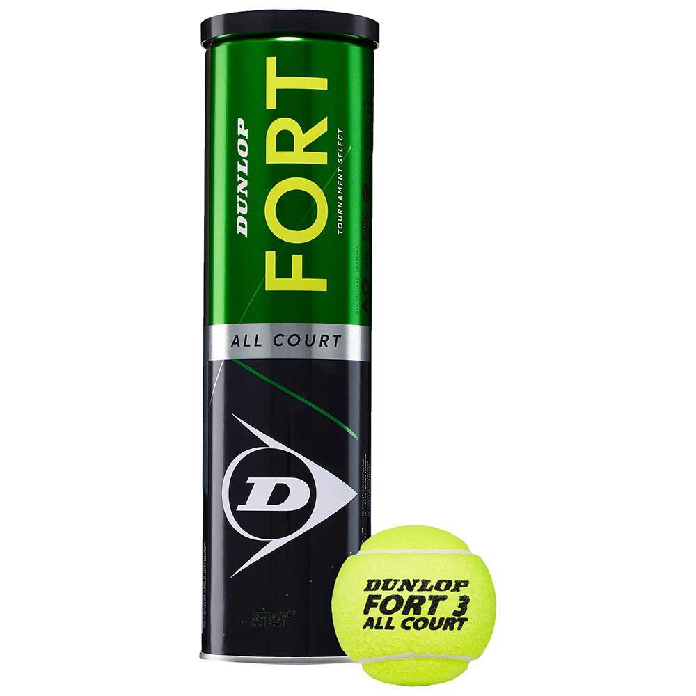 Pelotas Tenis Dunlop FORT ALL COURT B4 1 Bote de 4 pelotas