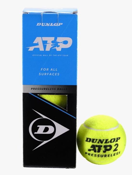 Pelotas Tenis Dunlop Pressureless 1 bote 3 