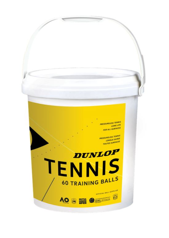 Pelotas Tenis Dunlop TRAINING Cubo 60u 