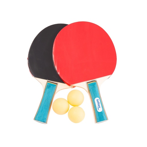 [DAD0888] Set Tenis de Mesa 2 Palas Y 3 Bolas Ping Pong Eqsi