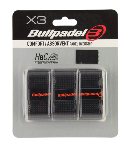 [DAA9666] Overgrips Bullpadel Comfort Microperforado GB1201 Blíster 3u 