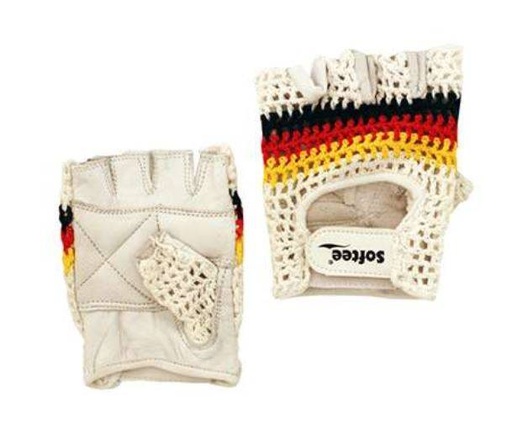 [80375442] Guantes Fitness Unisex Cuero REJILLA