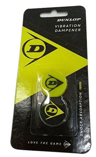 [DAA9510] Dampener Tenis Dunlop Blíster 2 unidades Negro Amarillo