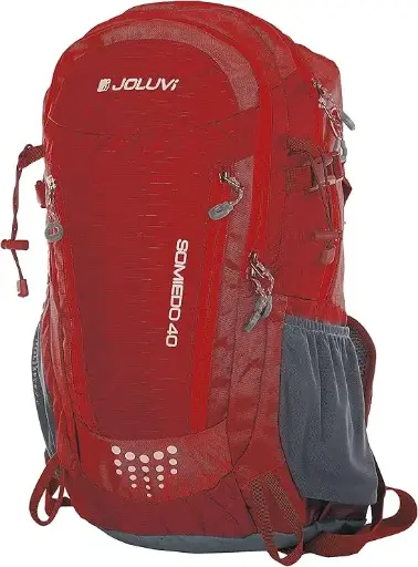 [DAB0987-RO-1] Mochila Montaña Joluvi Somiedo 40L Rojo