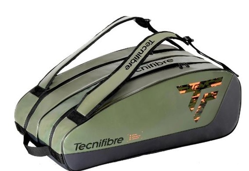 [DAC0403] Raquetero Tenis Tecnifibre Tour Endurance Kaki 12R