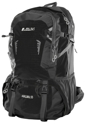 [DAD0568] Mochila Montaña Joluvi Angliru 55 Negro                    