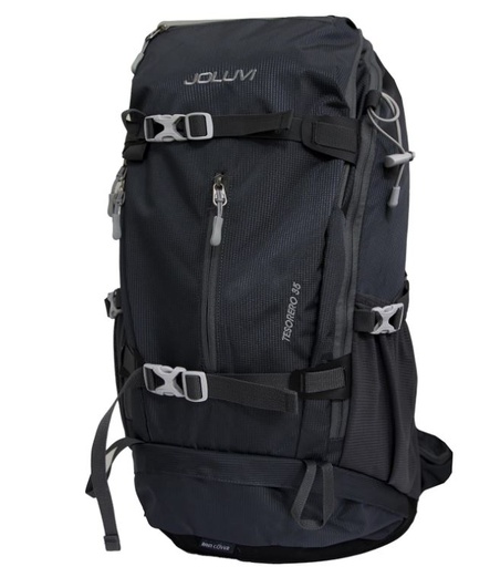 [DAD0596] Mochila Montaña Joluvi Tesorero 38 Negro                    