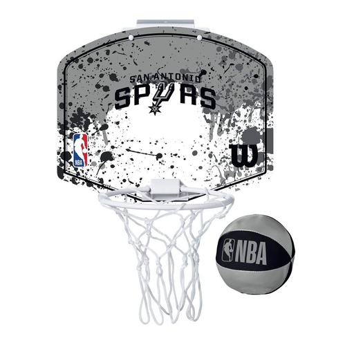 [DAD0920] Mini Canasta Wilson Team Mini Hoop NBA San Antonio Spurs