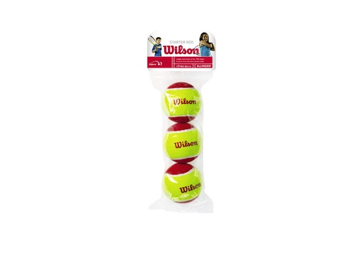 [DAD1089] Pelotas Wilson Principiante Punto Rojo 3 pelotas