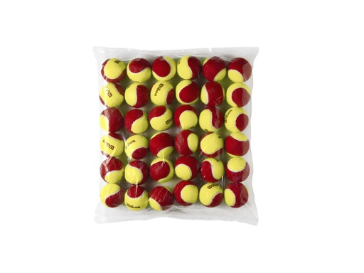 [DAD1089-36] Pelotas Wilson Principiante Punto Rojo 36 pelotas