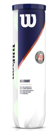 [DAD2278] Pelotas Tenis Wilson Roland Garros All Court B4 1 Botes 4