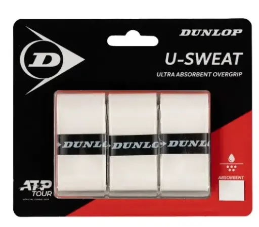 [DAA9748-BLAx] Overgrips Dunlop U-Sweat Blíster 3u Blanco