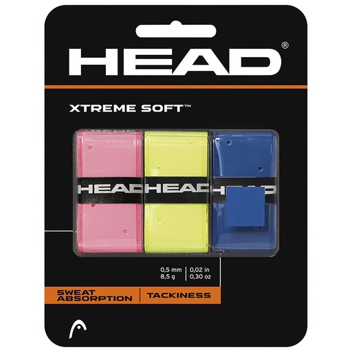 [DAA9602] Overgrips Perforados Head Xtreme Soft Blíster 3u