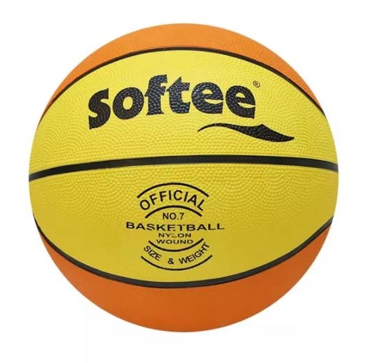 [DAA3067] Balón Baloncesto Softee Nylon Amarillo Naranja