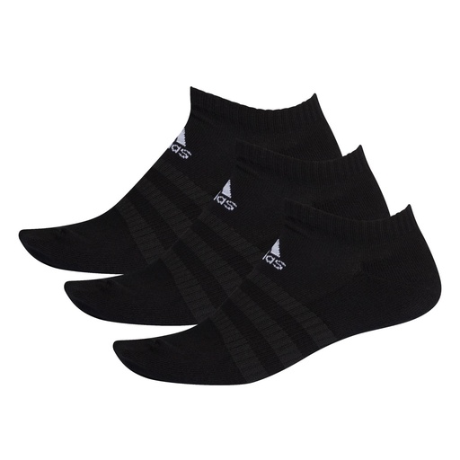 [DAB1068] Calcetines adidas Cushioned Low Unisex 3 Par Negro