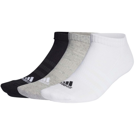 [DAB1506] Calcetines adidas Low Cushioned 3u Blanco/Negro/Gris