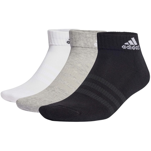 [DAB1508] Calcetines adidas Sportswear Ankle Cushioned 6u Blanco/Negro/Gris