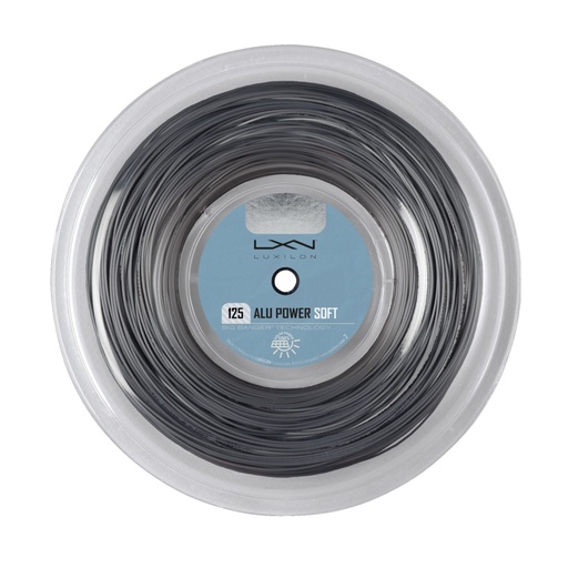 [DAC0283] Cordaje Tenis Luxilon ALU Power Soft 1.25mm 200m Plata