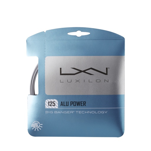 [DAD1134-1] Cordaje Tenis Luxilon BB Alu Power 1.25mm Set Plata