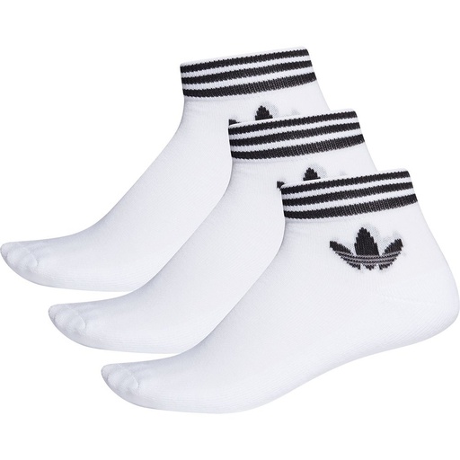 [DAB2114] Calcetines adidas Originals Trefoil Tobilleros 3u Blanco Talla 35/38