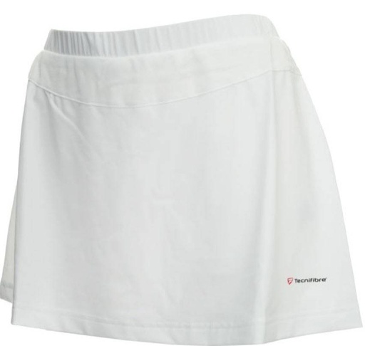 [D100RMF1001-BL-L] Falda Tenis Tecnifibre COOL Skirt Blanco Talla L