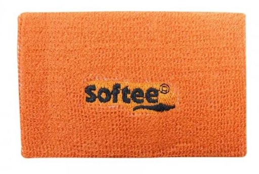 [DAB1342] Muñequera Ancha Softee Naranja Fluor