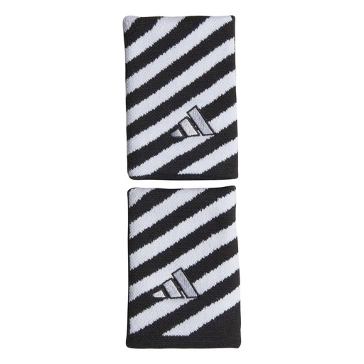 [DAC0511] Muñequeras adidas Tennis Stripes Blanco/Negro