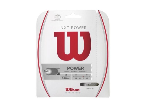 [DAD2243] Cordaje Tenis Wilson Nxt Power 1.26mm Set Natural