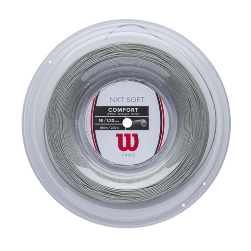 [DAD2314] Cordaje Tenis Wilson NXT Soft 200m 1.30mm Plata