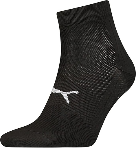 Calcetines Puma Sport Light Quarter Pack 2u Negro